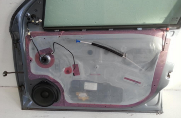 Opel Astra G T&uuml;r vorn rechts Beifahrert&uuml;r Caravan Rohbau grau met